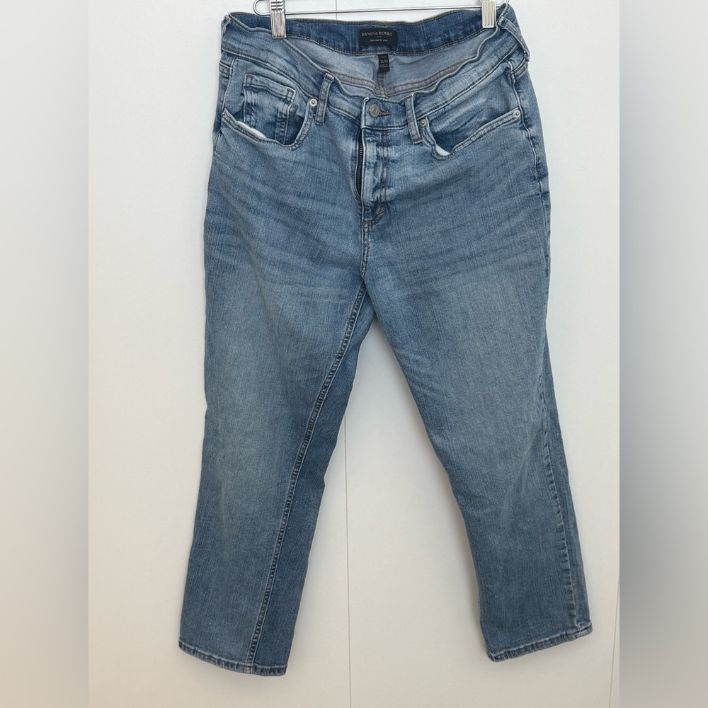 Banana Republic Light Blue Girlfriend Jeans